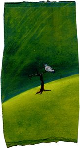 The Last One، 2005 (زيت على ورق)